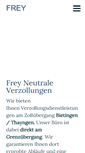 Mobile Screenshot of frey-verzollungen.de